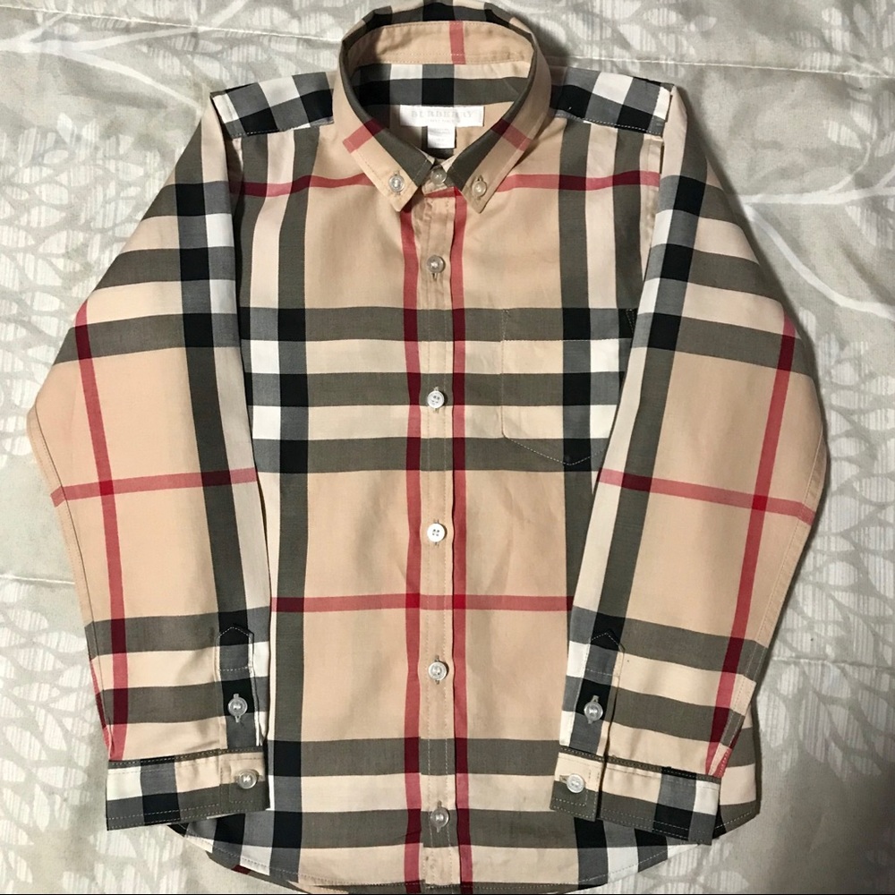 Burberry signature plaid shirt